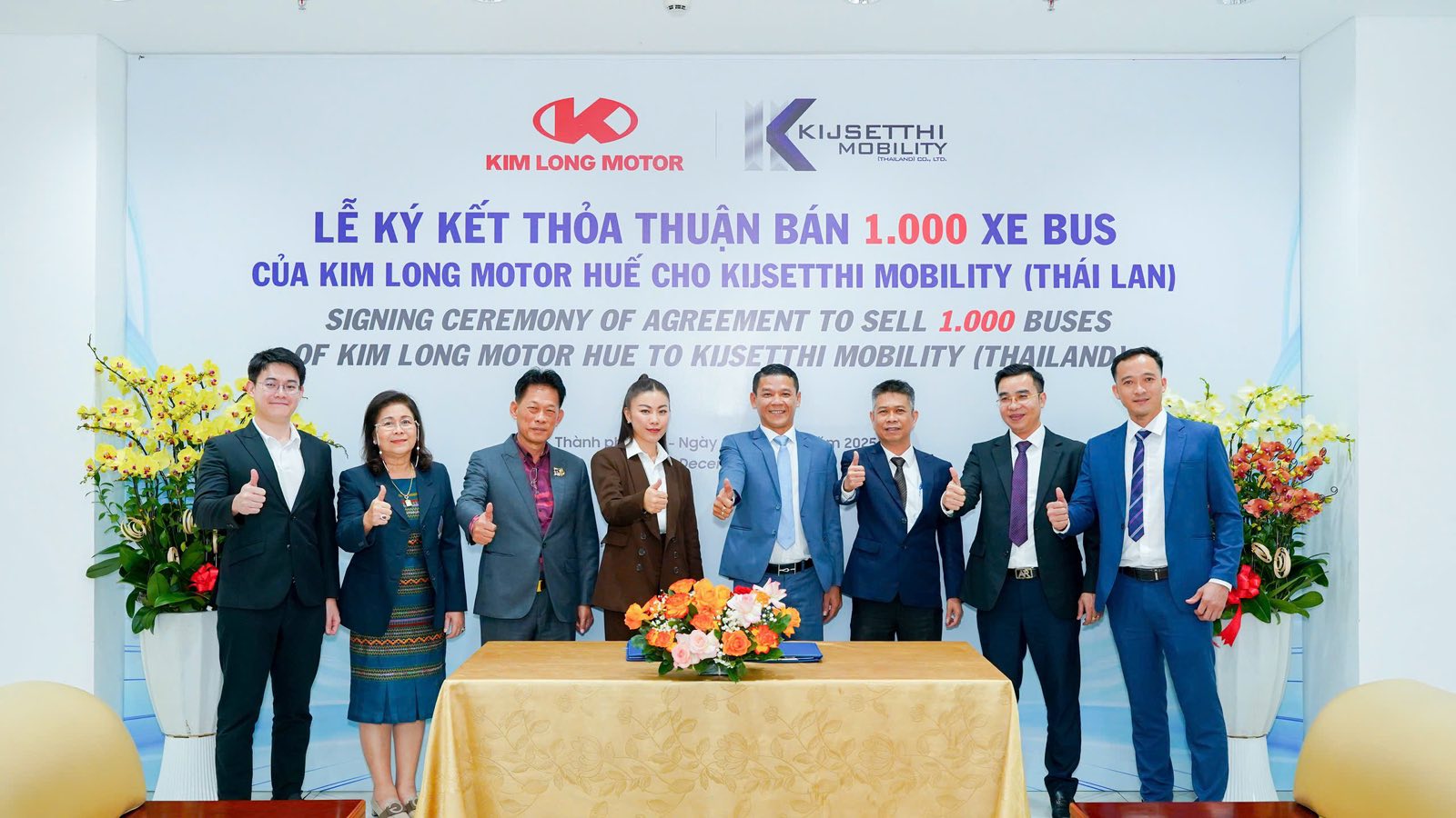 Xuất khẩu 1.000 xe bus thương hiệu KIM LONG sang Thái Lan- Ảnh 2. Xuất khẩu 1.000 xe bus thương hiệu KIM LONG sang Thái Lan- Ảnh 2.