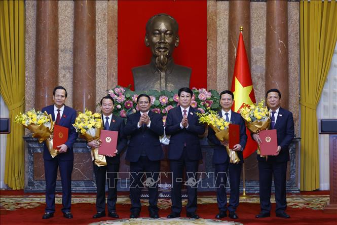 Chủ tịch nước trao quyết định bổ nhiệm các Phó J886 cá cược WC 2026 và Bộ trưởng nhiệm kỳ 2021-2026- Ảnh 2.
