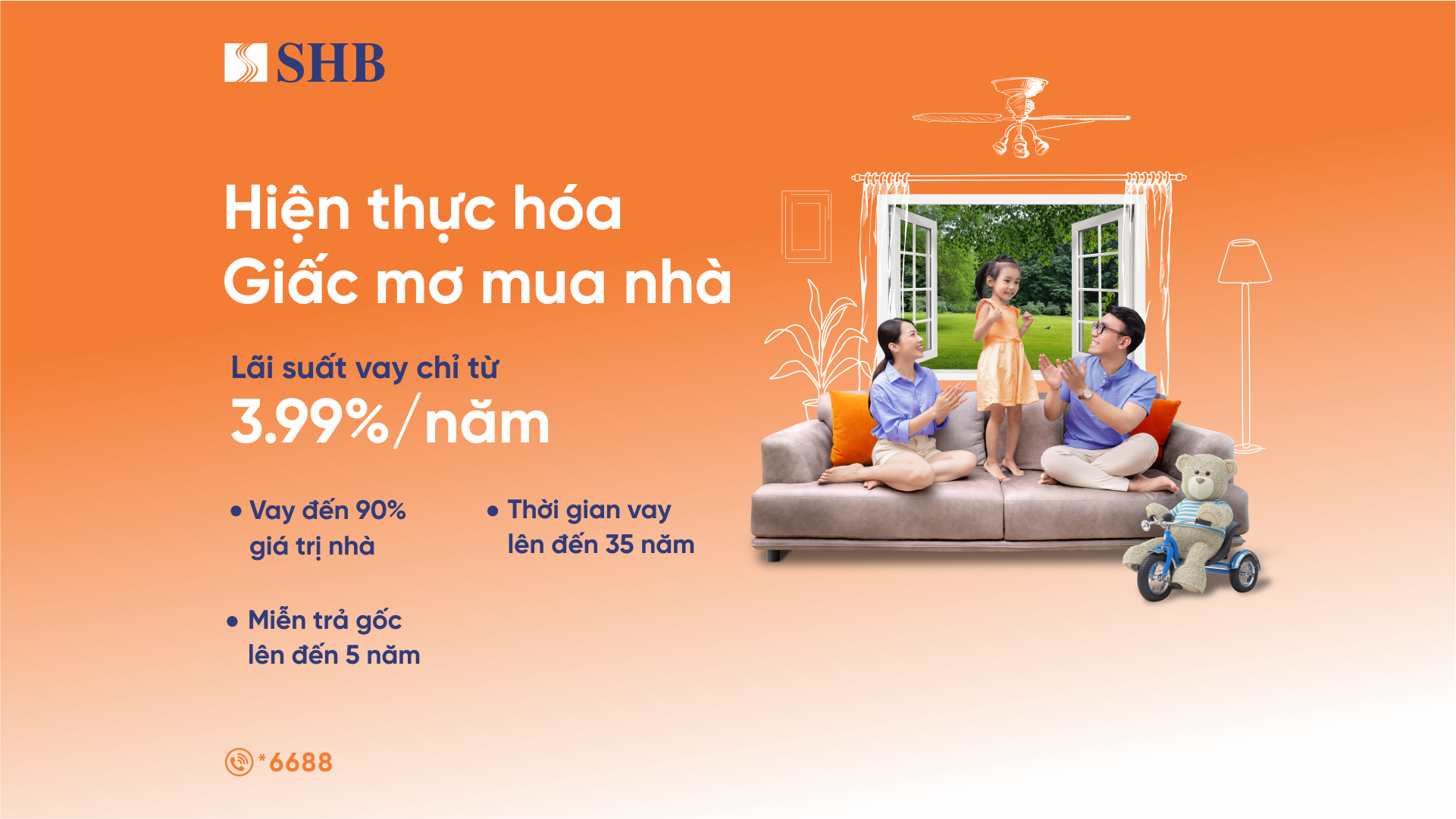 Cơ hội vay mua nhà với lãi suất chỉ từ 3,99%- Ảnh 2.