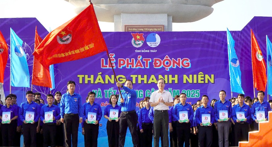 Nhiều hoạt động thiết thực nhân Tháng Thanh niên 2025 tại các tỉnh Tây Nam Bộ- Ảnh 2.