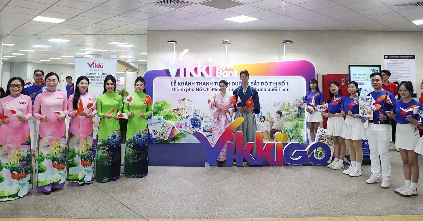 Tưng bừng khai trương tuyến Metro số 1 tại TPHCM, Vikki Bank hòa chung nhịp số- Ảnh 3. Tưng bừng khai trương tuyến Metro số 1 tại TPHCM, Vikki Bank hòa chung nhịp số- Ảnh 3.