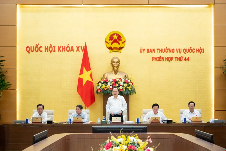 Ủy ban Thường vụ Quốc hội họp phiên thứ 44, chuẩn bị cho Kỳ họp thứ 9 Quốc hội khóa XV- Ảnh 1. Ủy ban Thường vụ Quốc hội họp phiên thứ 44, chuẩn bị cho Kỳ họp thứ 9 Quốc hội khóa XV- Ảnh 1.