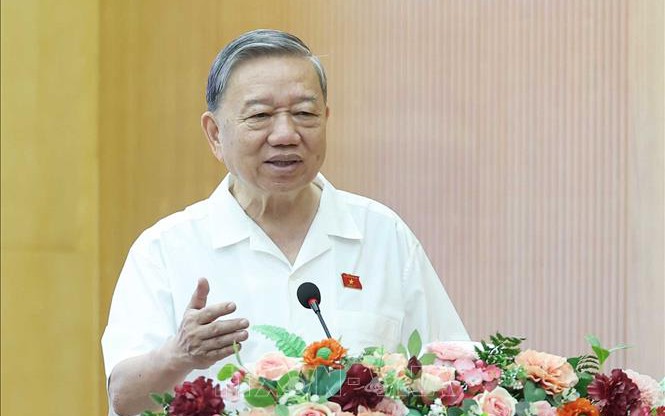 Tổng Bí thư Tô Lâm tiếp xúc cử tri Hà Nội trước kỳ họp thứ 9, Quốc hội khóa XV