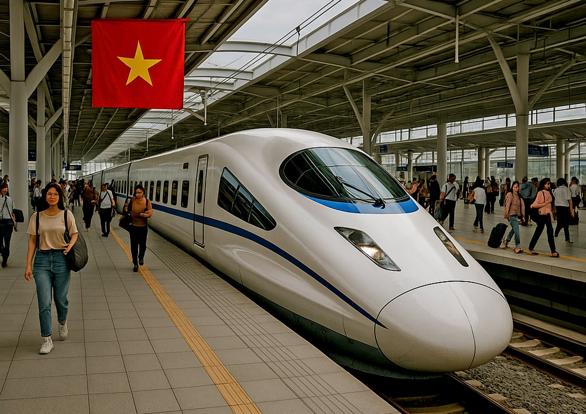 Đề xuất nhiều chính sách đặc thù triển khai dự án đường sắt tốc độ cao- Ảnh 1.
