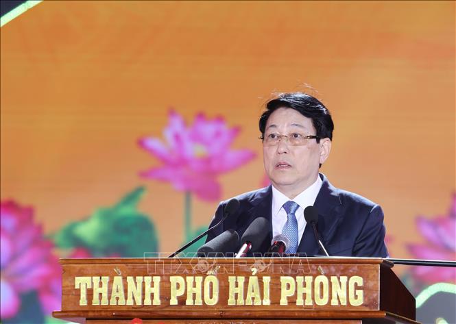 Chủ tịch nước Lương Cường: Hải Phòng có cơ hội to lớn sánh vai với các thành phố tiêu biểu ở châu Á- Ảnh 1. Chủ tịch nước Lương Cường: Hải Phòng có cơ hội to lớn sánh vai với các thành phố tiêu biểu ở châu Á- Ảnh 1.