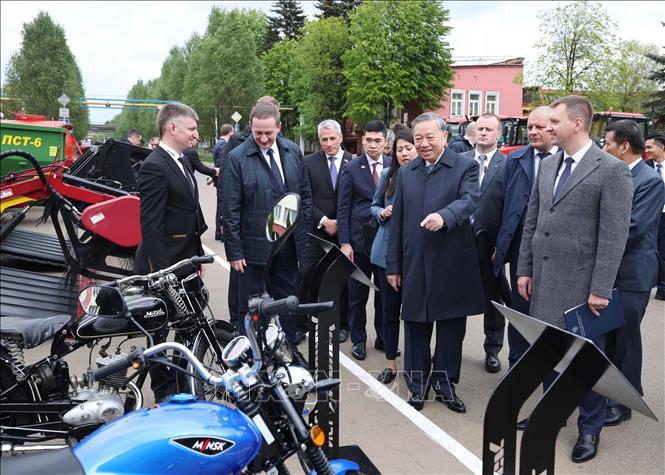 Tổng Bí thư Tô Lâm hội kiến Thủ tướng Belarus- Ảnh 2. Tổng Bí thư Tô Lâm hội kiến Thủ tướng Belarus- Ảnh 2.