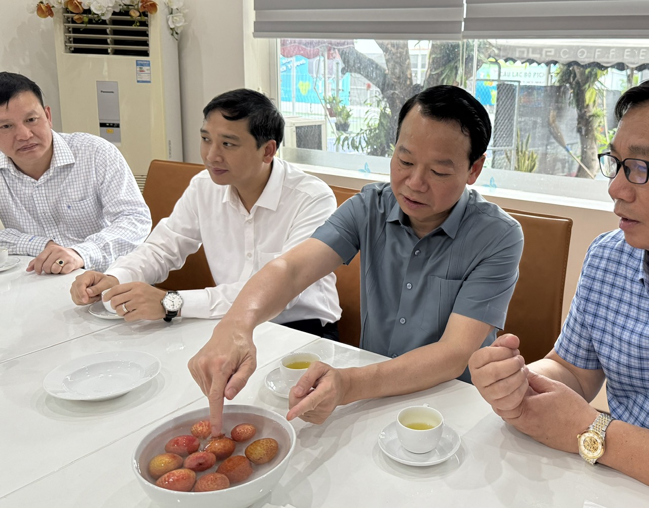 Tăng giá trị vải thiều bằng ứng dụng công nghệ- Ảnh 2. Tăng giá trị vải thiều bằng ứng dụng công nghệ- Ảnh 2.