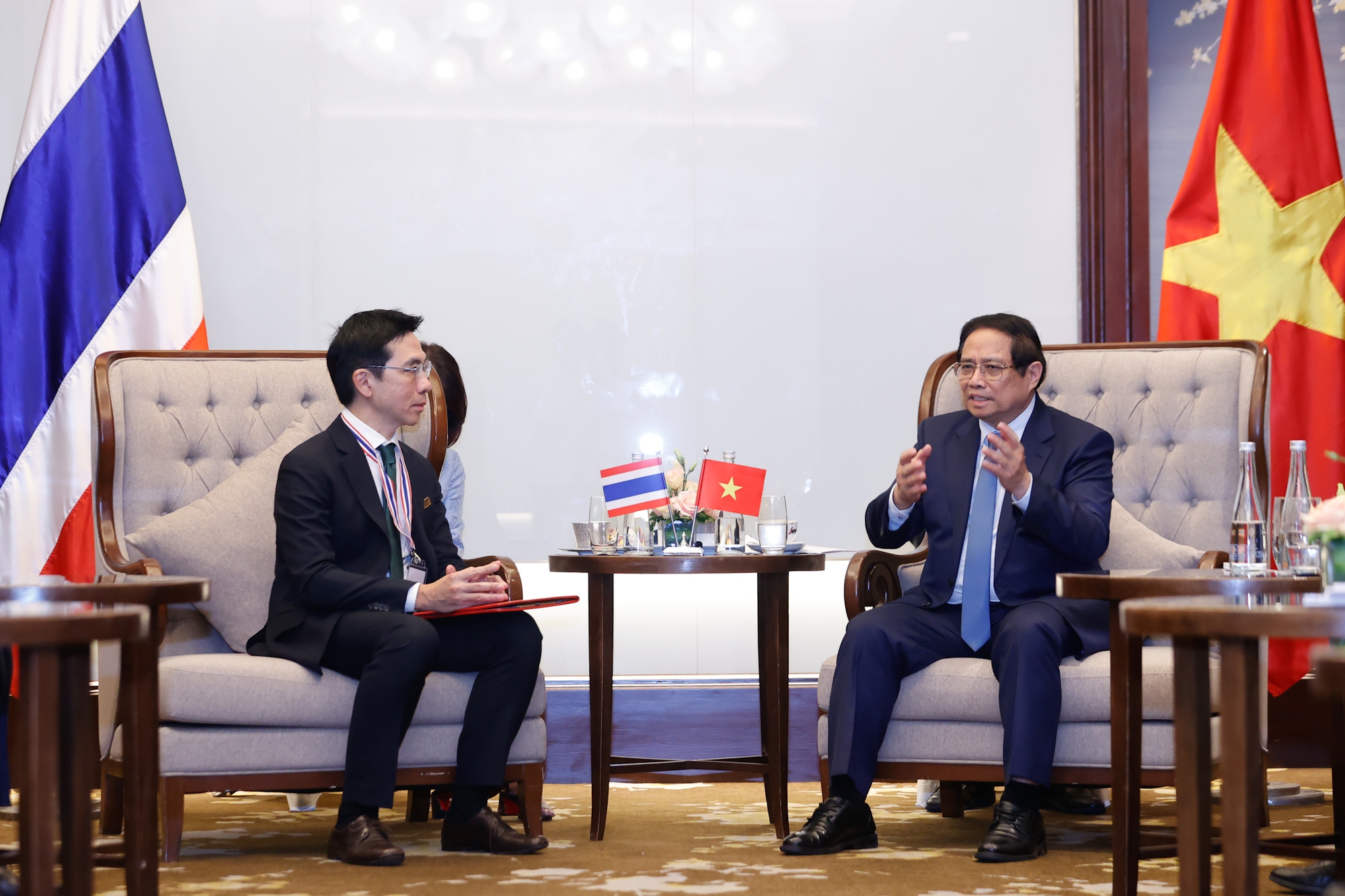 Thủ tướng tiếp lãnh đạo 7 tập đoàn hàng đầu của Thái Lan- Ảnh 5. Thủ tướng tiếp lãnh đạo 7 tập đoàn hàng đầu của Thái Lan- Ảnh 5.