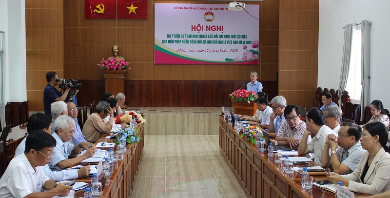 Các tỉnh ĐBSCL lấy ý kiến về dự thảo Nghị quyết sửa đổi, bổ sung Hiến pháp 2013- Ảnh 3. Các tỉnh ĐBSCL lấy ý kiến về dự thảo Nghị quyết sửa đổi, bổ sung Hiến pháp 2013- Ảnh 3.