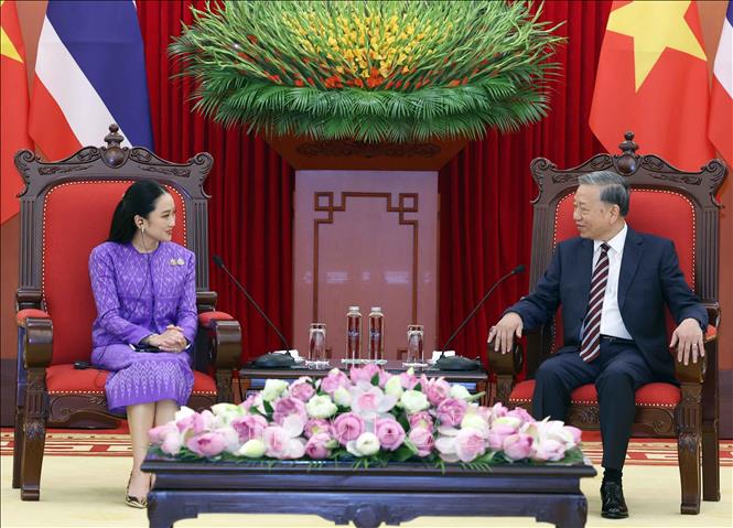 Tổng Bí thư Tô Lâm tiếp Thủ tướng Thái Lan Paetongtarn Shinawatra- Ảnh 2. Tổng Bí thư Tô Lâm tiếp Thủ tướng Thái Lan Paetongtarn Shinawatra- Ảnh 2.