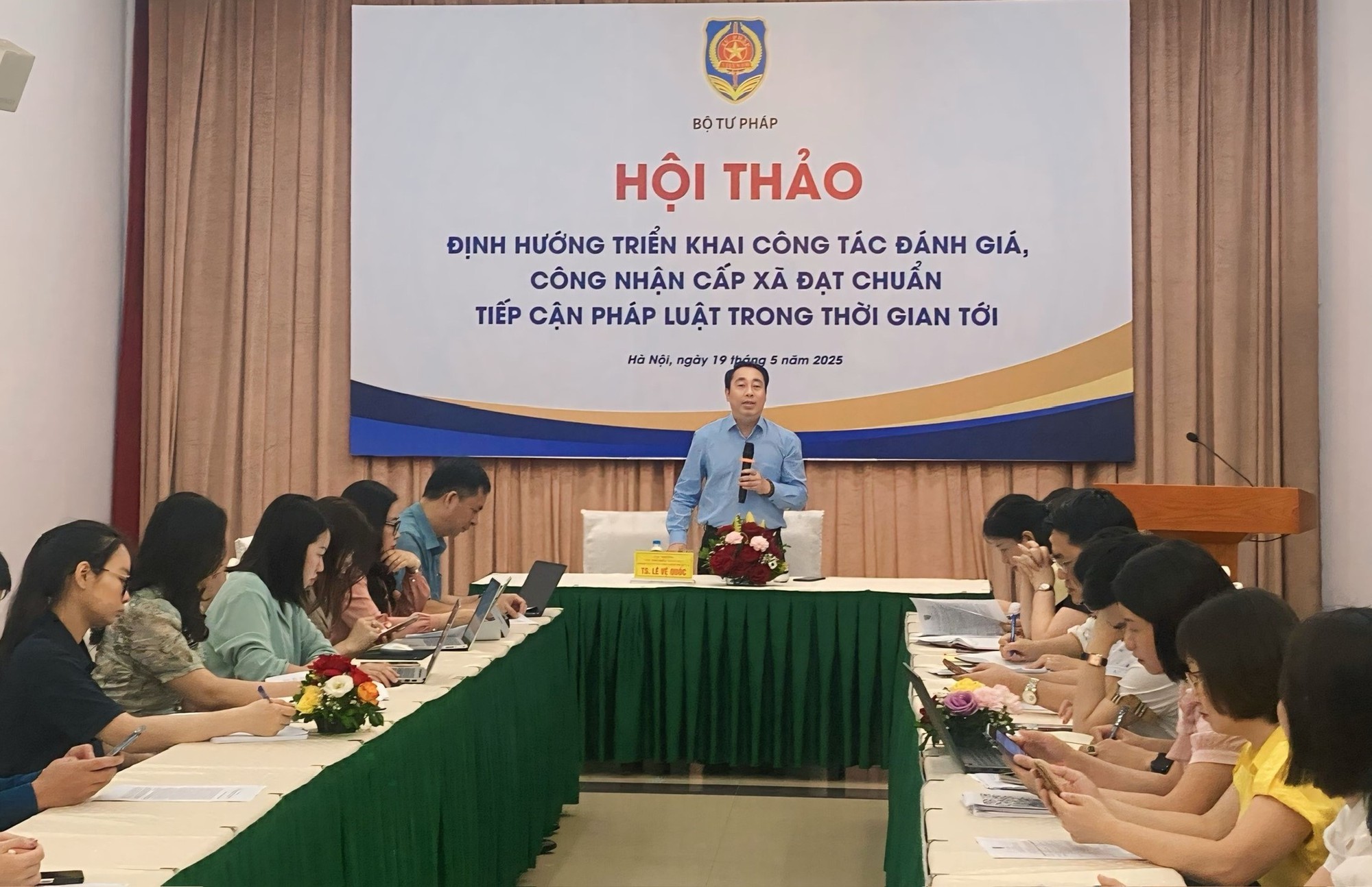 Định hướng công tác đánh giá, công nhận cấp xã đạt chuẩn tiếp cận pháp luật - Ảnh 1. Định hướng công tác đánh giá, công nhận cấp xã đạt chuẩn tiếp cận pháp luật - Ảnh 1.