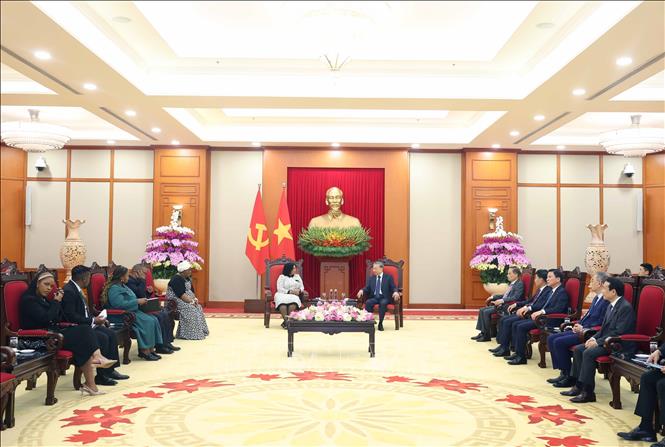Tổng Bí thư Tô Lâm tiếp Phó Tổng Thư ký thứ nhất Đảng Đại hội Dân tộc Phi- Ảnh 3. Tổng Bí thư Tô Lâm tiếp Phó Tổng Thư ký thứ nhất Đảng Đại hội Dân tộc Phi- Ảnh 3.