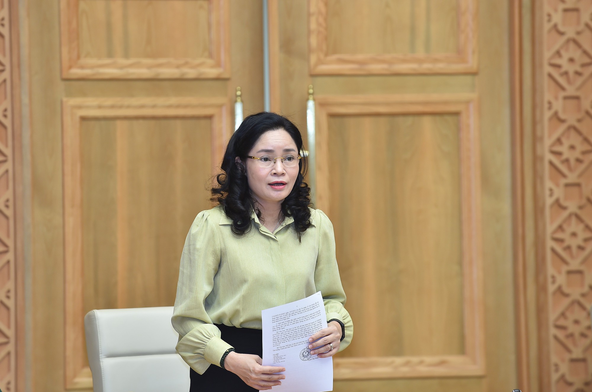 Phó Thủ tướng Mai Văn Chính làm việc với Bộ VHTT&DL rà soát, xây dựng nghị định về phân cấp, phân quyền- Ảnh 2. Phó Thủ tướng Mai Văn Chính làm việc với Bộ VHTT&DL rà soát, xây dựng nghị định về phân cấp, phân quyền- Ảnh 2.