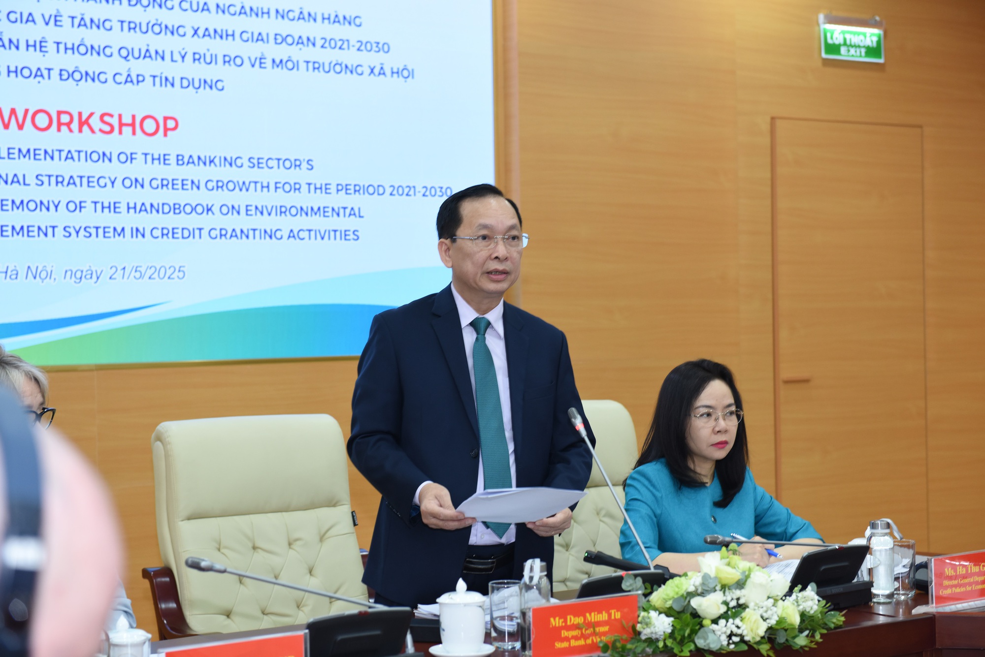 Đột phá trong phát triển tín dụng xanh và tài chính bền vững- Ảnh 1. Đột phá trong phát triển tín dụng xanh và tài chính bền vững- Ảnh 1.