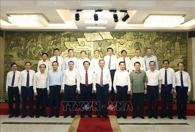 Tổng Bí thư Tô Lâm: Công tác nội chính phải hướng mục tiêu giữ vững ổn định để phát triển đất nước- Ảnh 4. Tổng Bí thư Tô Lâm: Công tác nội chính phải hướng mục tiêu giữ vững ổn định để phát triển đất nước- Ảnh 4.