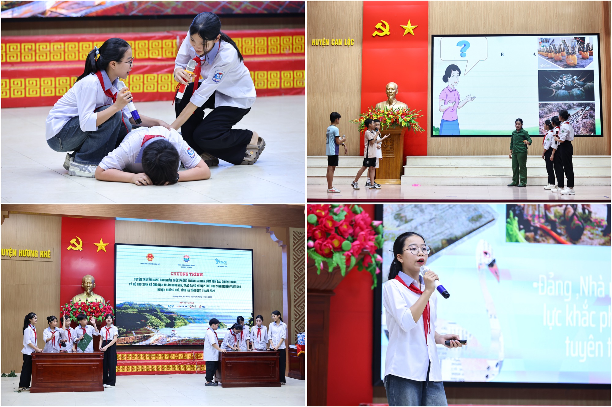 Trao sinh kế cho nạn nhân bom mìn, tiếp sức học sinh nghèo tại Hà Tĩnh- Ảnh 1. Trao sinh kế cho nạn nhân bom mìn, tiếp sức học sinh nghèo tại Hà Tĩnh- Ảnh 1.