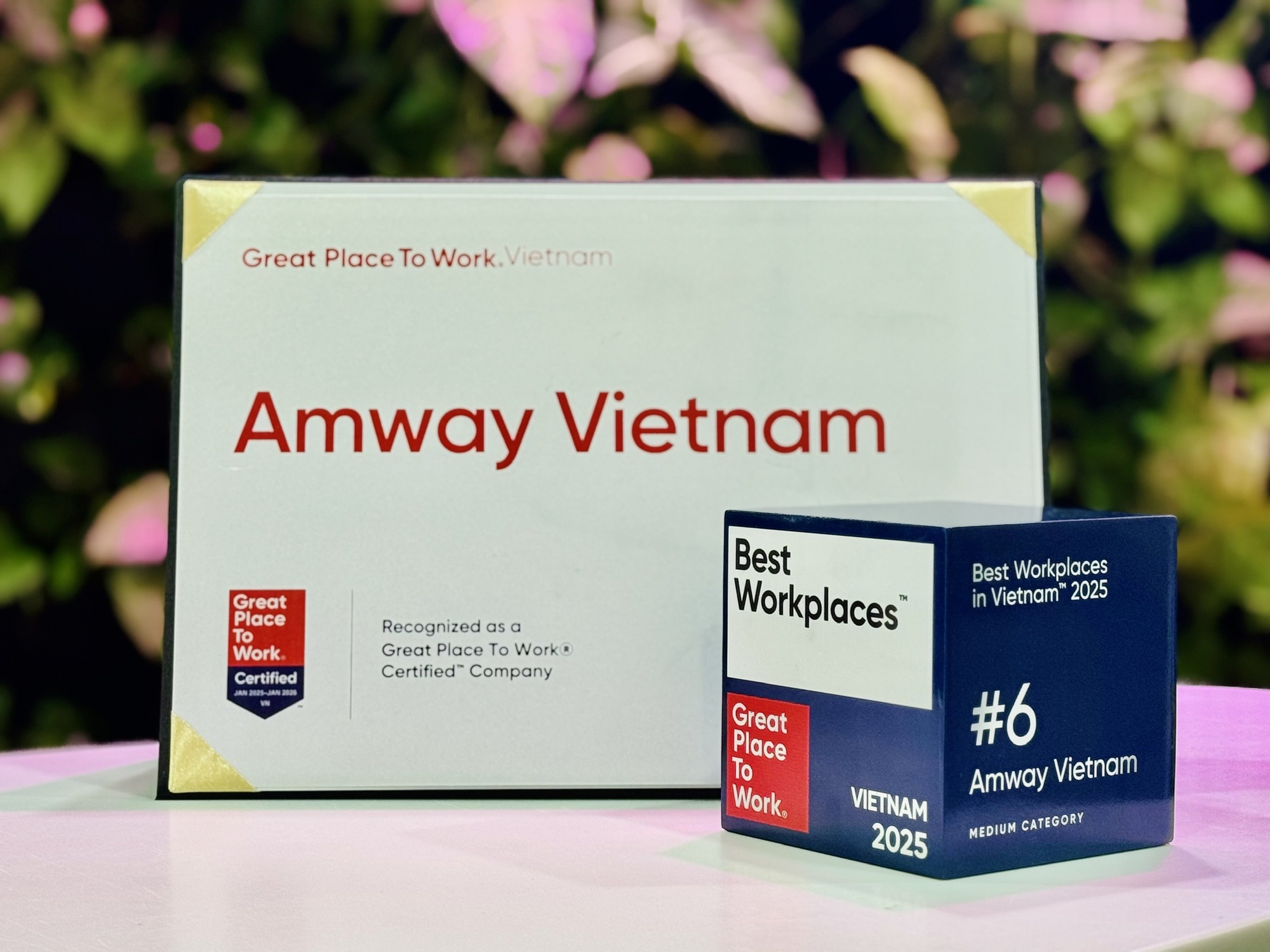 Amway Việt Nam đứng Top 6 'Nơi làm việc xuất sắc hàng đầu Việt Nam 2025'- Ảnh 2. Amway Việt Nam đứng Top 6 'Nơi làm việc xuất sắc hàng đầu Việt Nam 2025'- Ảnh 2.