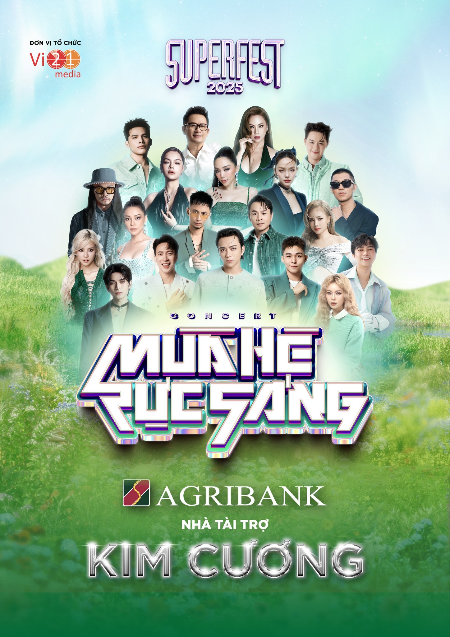 Agribank đồng hành cùng Superfest – Đại nhạc hội âm nhạc lớn nhất mùa hè 2025- Ảnh 1. Agribank đồng hành cùng Superfest – Đại nhạc hội âm nhạc lớn nhất mùa hè 2025- Ảnh 1.