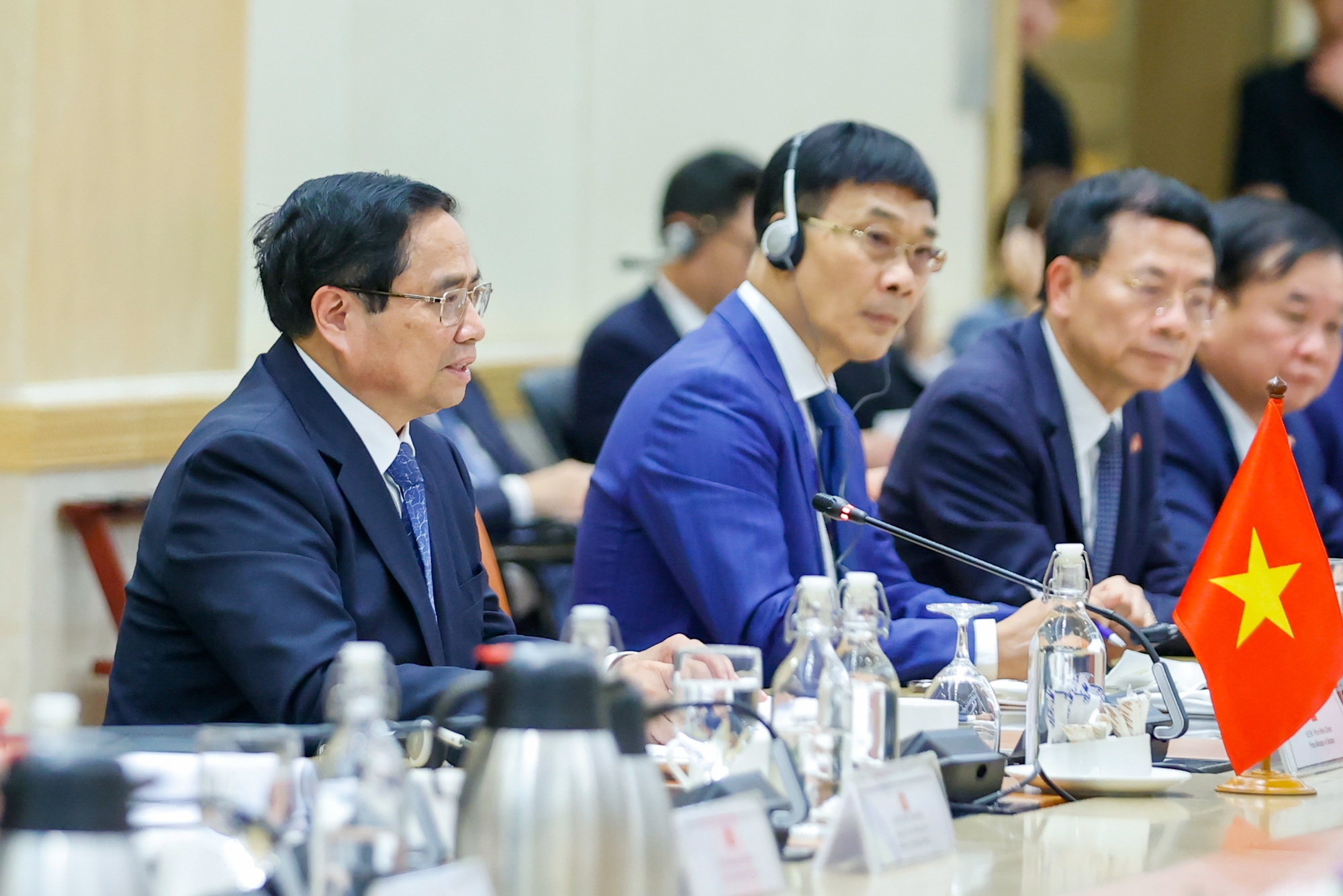 Thủ tướng Phạm Minh Chính hội đàm với Thủ tướng Malaysia- Ảnh 3. Thủ tướng Phạm Minh Chính hội đàm với Thủ tướng Malaysia- Ảnh 3.