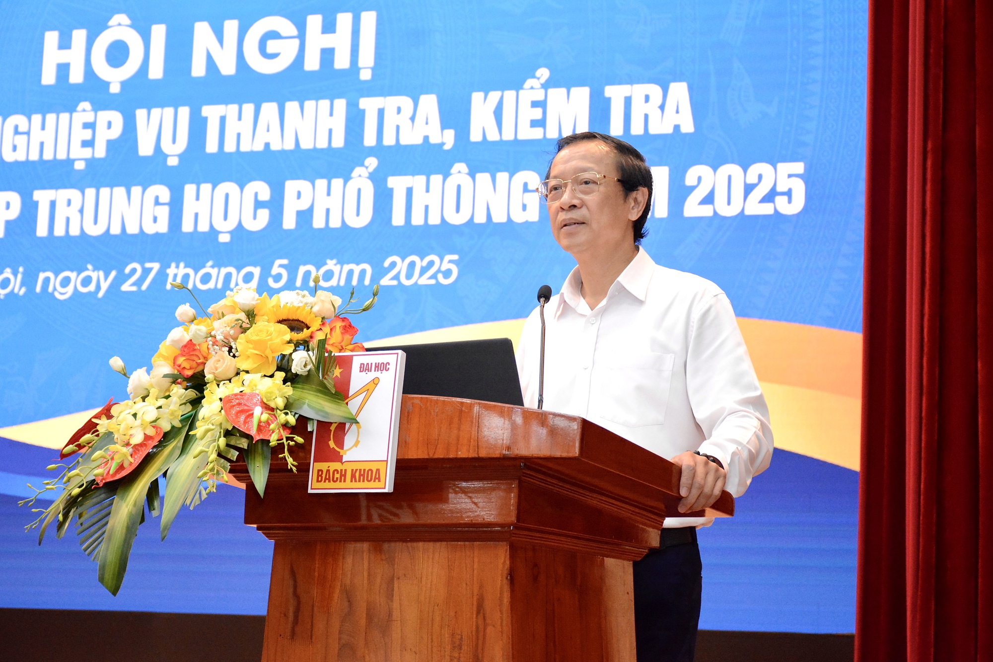 Siết chặt thanh tra, kiểm tra kỳ thi tốt nghiệp THPT 2025- Ảnh 1. Siết chặt thanh tra, kiểm tra kỳ thi tốt nghiệp THPT 2025- Ảnh 1.
