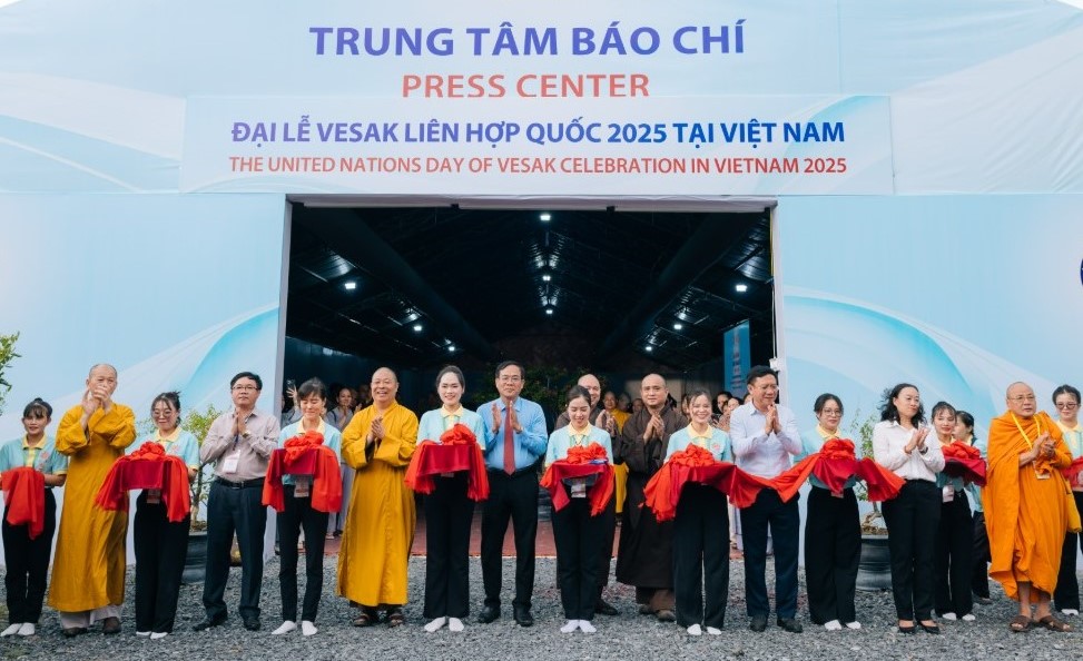 Nhiều hoạt động văn hóa Phật giáo trong khuôn khổ Đại lễ Vesak Liên Hợp Quốc 2025- Ảnh 1. Nhiều hoạt động văn hóa Phật giáo trong khuôn khổ Đại lễ Vesak Liên Hợp Quốc 2025- Ảnh 1.