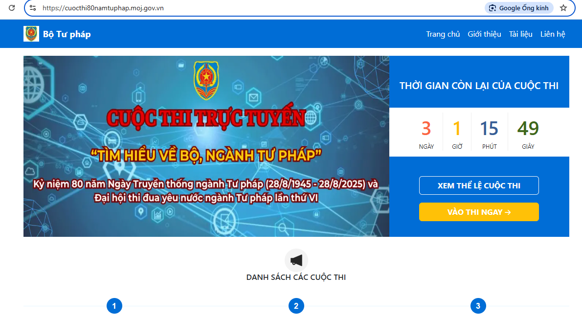 Phát động Cuộc thi trực tuyến ‘Tìm hiểu về Bộ, ngành Tư pháp’- Ảnh 1. Phát động Cuộc thi trực tuyến ‘Tìm hiểu về Bộ, ngành Tư pháp’- Ảnh 1.