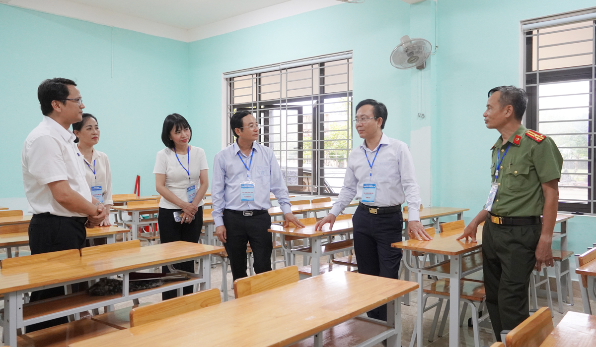 Miền Trung chuẩn bị cho kỳ thi vào lớp 10 bảo đảm nghiêm túc, an toàn- Ảnh 1.