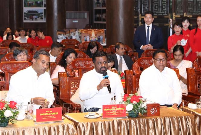 Tổng thống Sri Lanka Anura Kumara Disanayaka thăm chùa Bái Đính- Ảnh 2. Tổng thống Sri Lanka Anura Kumara Disanayaka thăm chùa Bái Đính- Ảnh 2.
