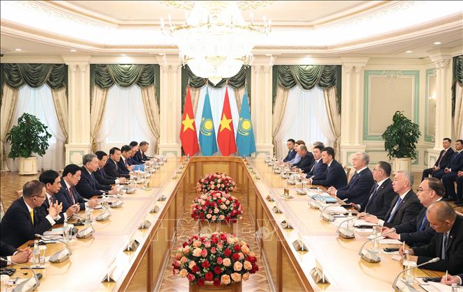 Nâng cấp quan hệ Việt Nam – Kazakhstan lên Đối tác chiến lược- Ảnh 2. Nâng cấp quan hệ Việt Nam – Kazakhstan lên Đối tác chiến lược- Ảnh 2.