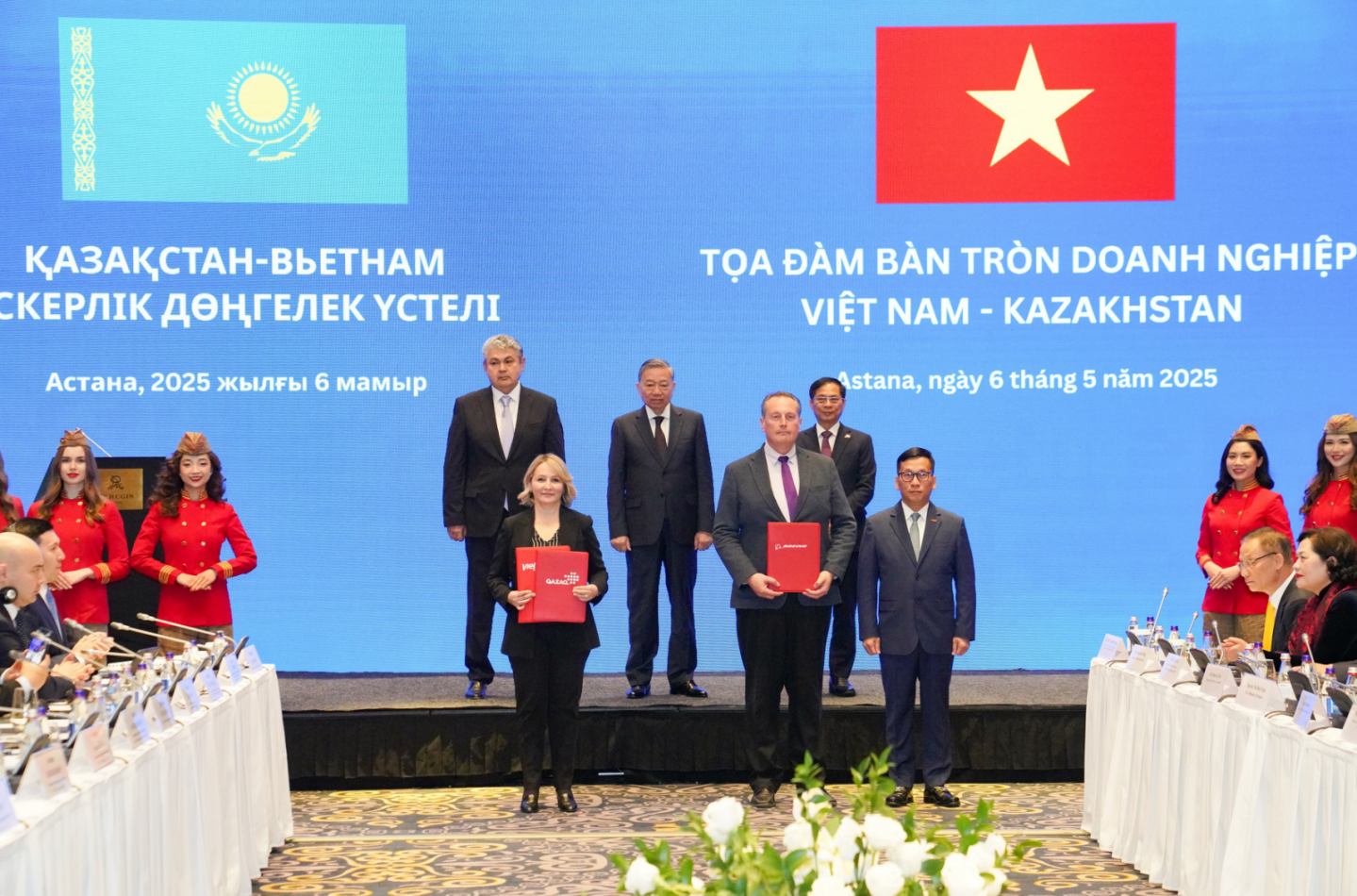 Vietjet ra mắt liên doanh Vietjet Qazaqstan tại Kazakhstan Vietjet ra mắt liên doanh Vietjet Qazaqstan tại Kazakhstan