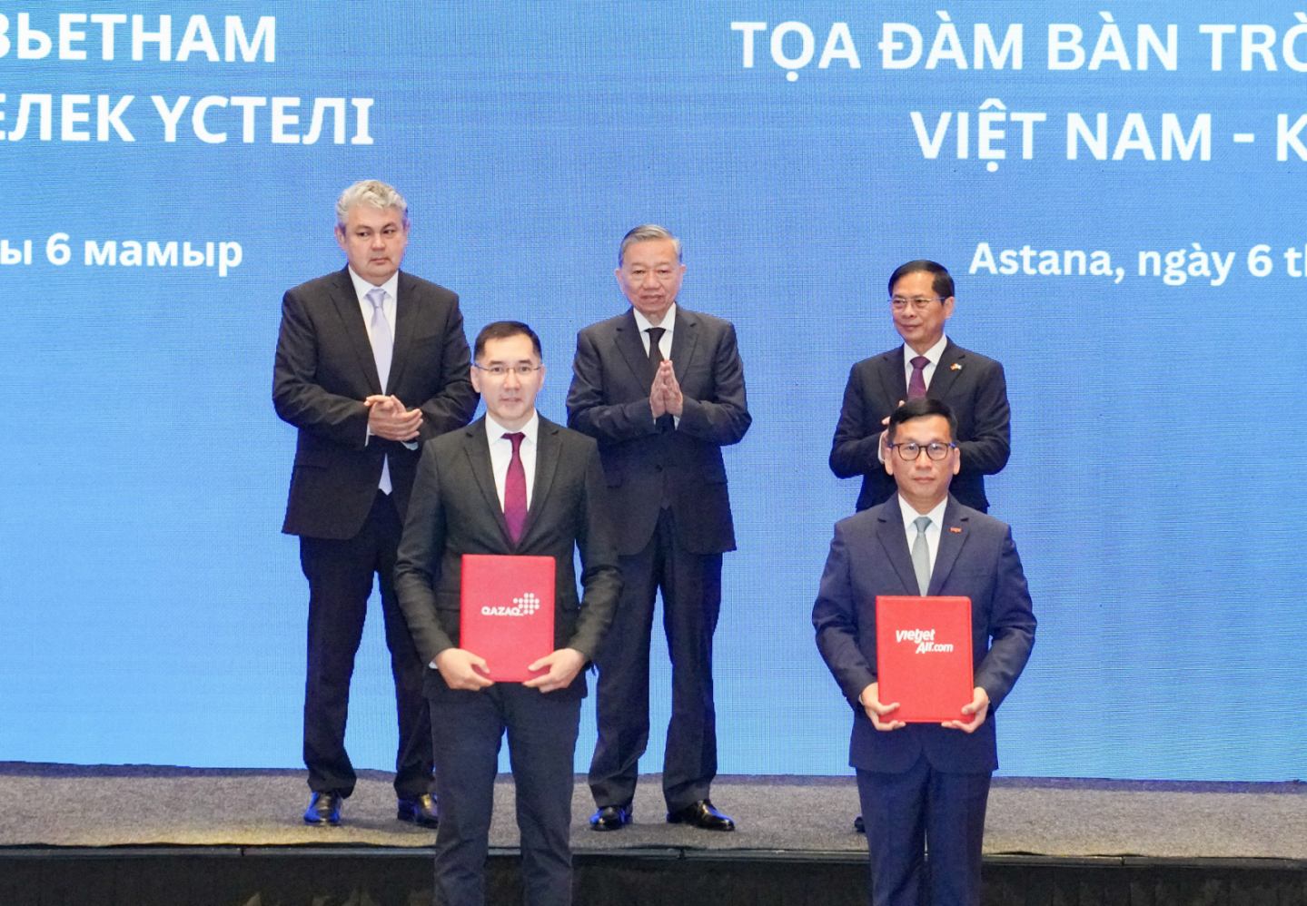 Vietjet ra mắt hãng hàng không Vietjet Qazaqstan- Ảnh 1. Vietjet ra mắt hãng hàng không Vietjet Qazaqstan- Ảnh 1.