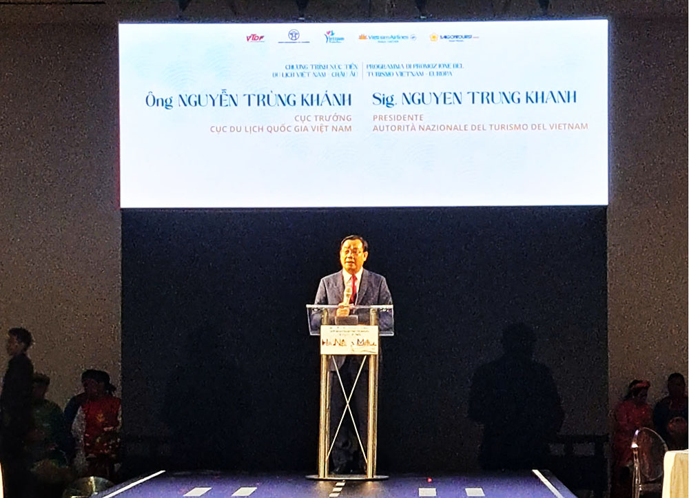 Xúc tiến quảng bá du lịch Việt Nam tại Italia- Ảnh 1. Xúc tiến quảng bá du lịch Việt Nam tại Italia- Ảnh 1.