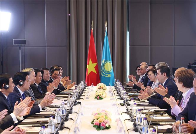 6 chính đảng trong Hạ viện Kazakhstan luôn ủng hộ quan hệ với Việt Nam- Ảnh 1. 6 chính đảng trong Hạ viện Kazakhstan luôn ủng hộ quan hệ với Việt Nam- Ảnh 1.