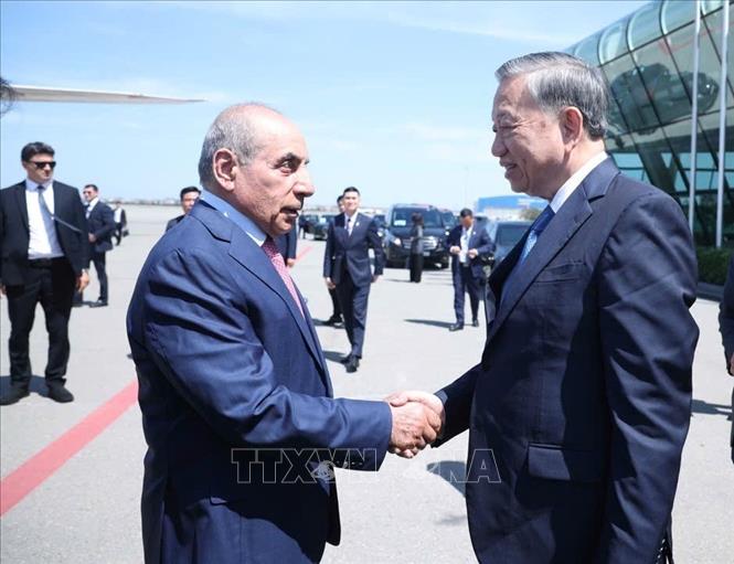 Tổng Bí thư kết thúc chuyến thăm Azerbaijan, lên đường thăm Liên bang Nga- Ảnh 1. Tổng Bí thư kết thúc chuyến thăm Azerbaijan, lên đường thăm Liên bang Nga- Ảnh 1.