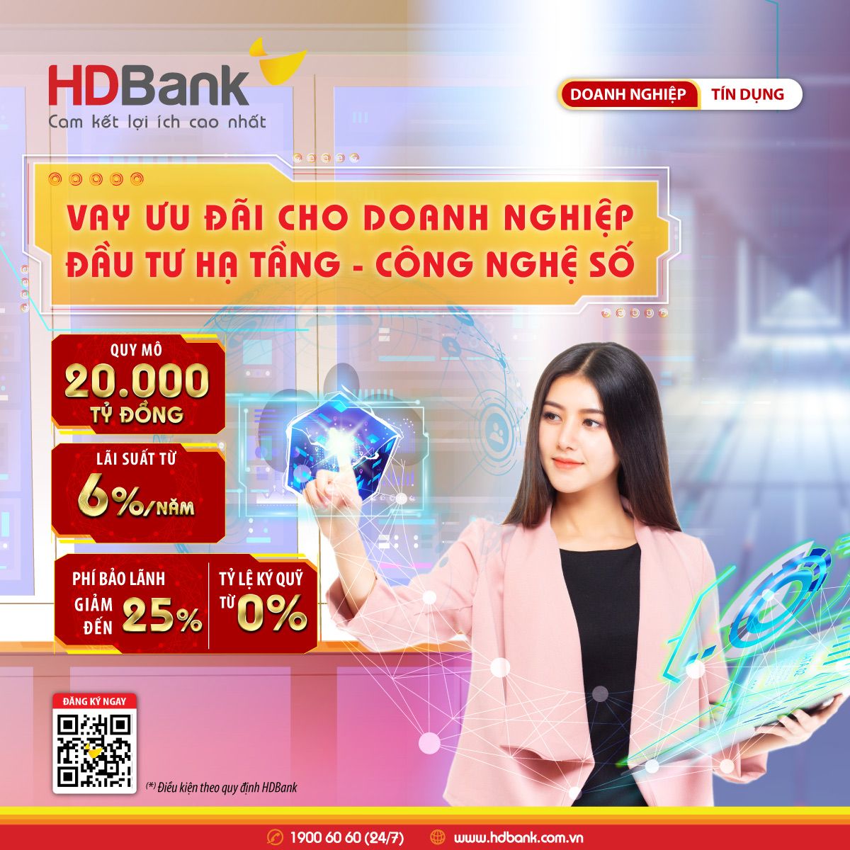HDBank đồng hành cùng doanh nghiệp với gói tín dụng 35.000 tỷ đồng, lãi suất ưu đãi từ 3%/năm- Ảnh 1. HDBank đồng hành cùng doanh nghiệp với gói tín dụng 35.000 tỷ đồng, lãi suất ưu đãi từ 3%/năm- Ảnh 1.