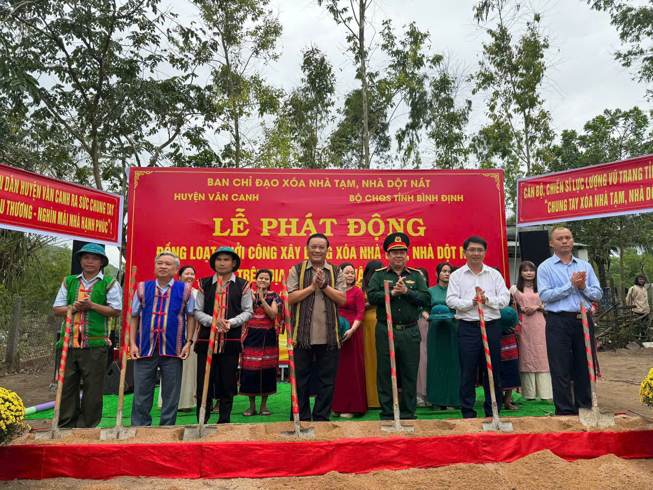 Bình Định hoàn thành xóa nhà tạm, nhà dột nát trong tháng 5- Ảnh 1. Bình Định hoàn thành xóa nhà tạm, nhà dột nát trong tháng 5- Ảnh 1.