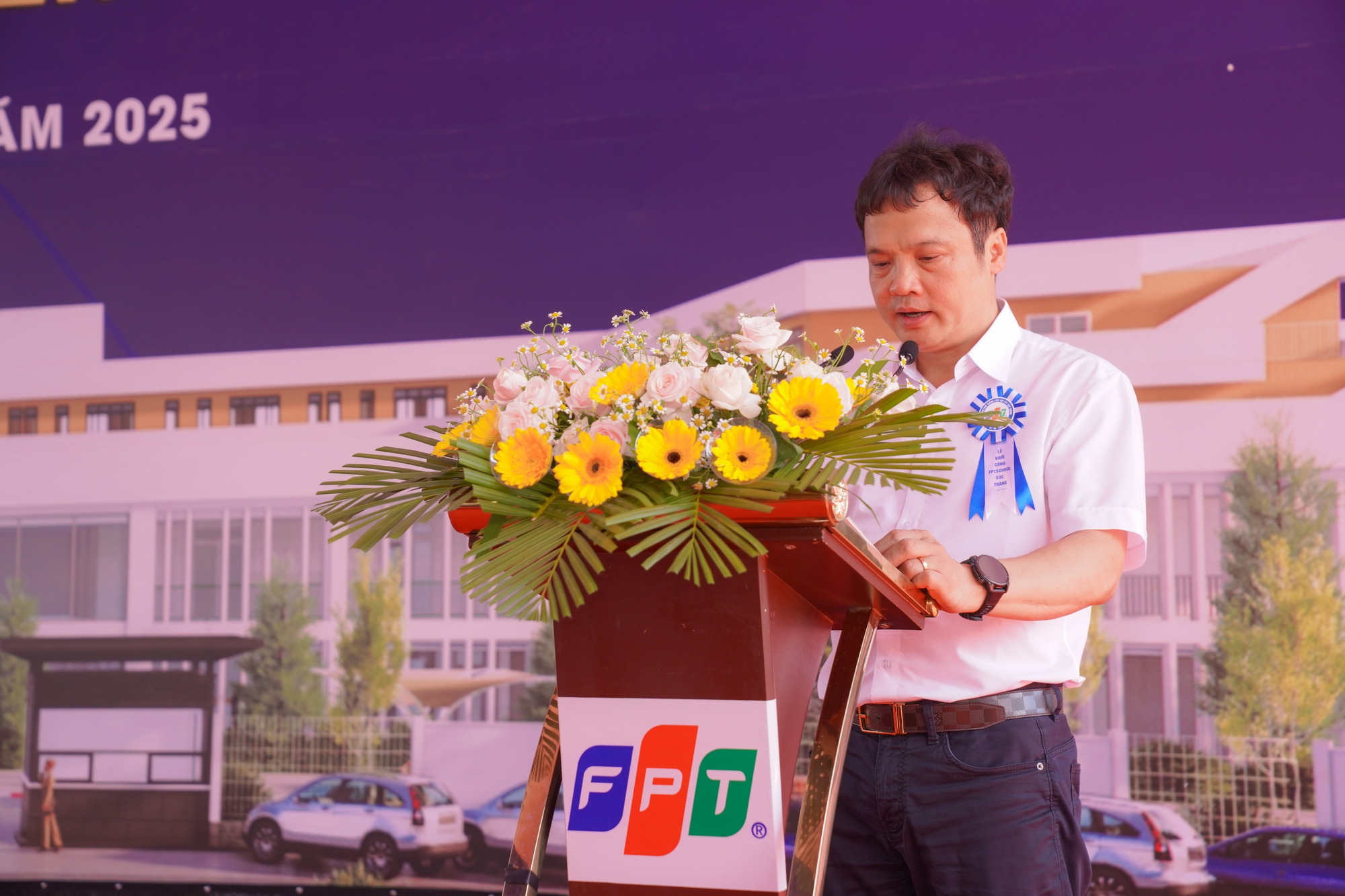 FPT khởi công xây Trường Phổ thông liên cấp FPT Sóc Trăng- Ảnh 2. FPT khởi công xây Trường Phổ thông liên cấp FPT Sóc Trăng- Ảnh 2.