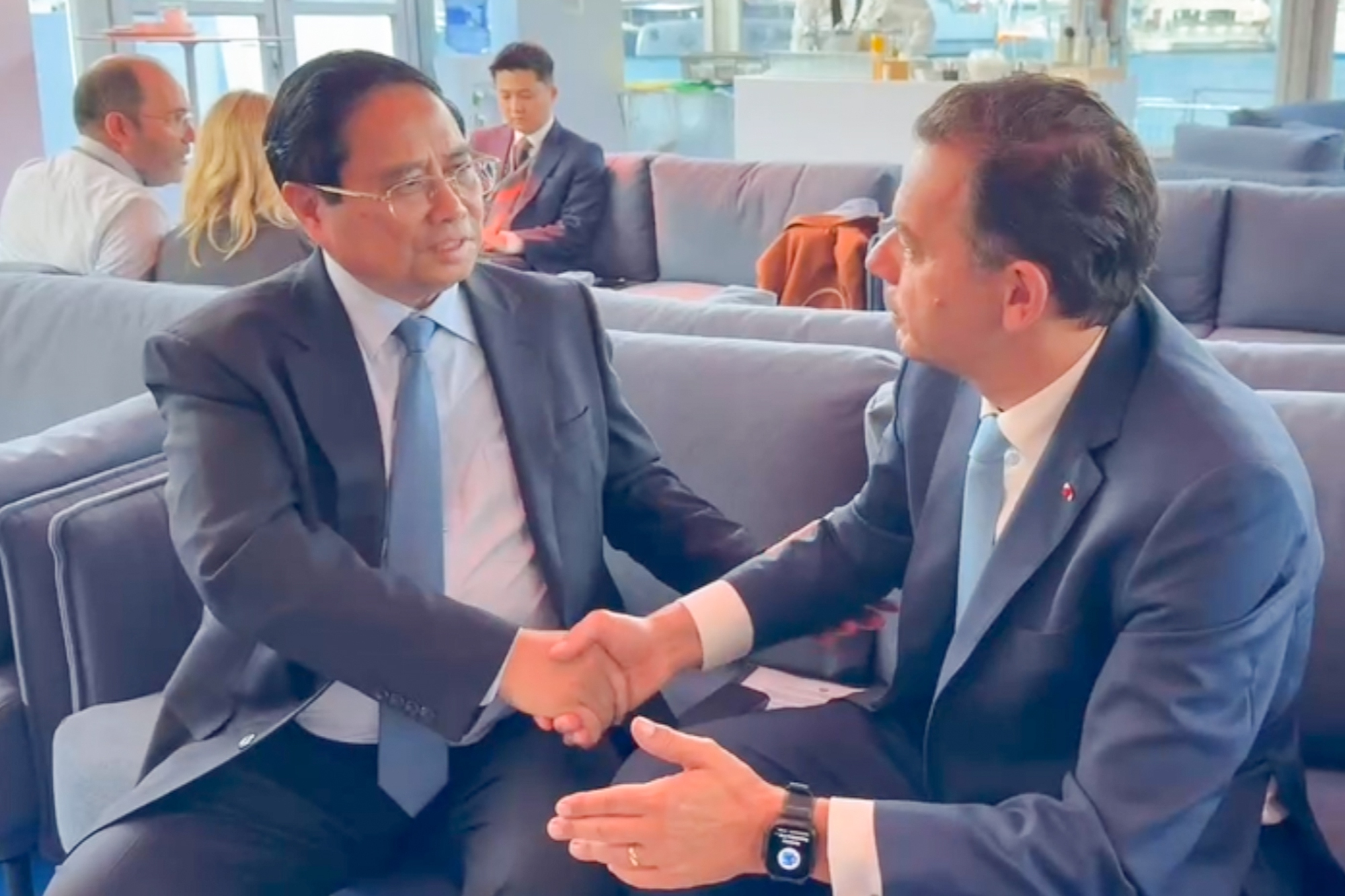 Thủ tướng Phạm Minh Chính gặp Thủ tướng Bồ Đào Nha- Ảnh 1. Thủ tướng Phạm Minh Chính gặp Thủ tướng Bồ Đào Nha- Ảnh 1.