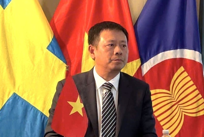 Đại sứ Trần Văn Tuấn: Việt Nam mong muốn đẩy mạnh hợp tác phát triển khoa học công nghệ với Thụy Điển- Ảnh 1. Đại sứ Trần Văn Tuấn: Việt Nam mong muốn đẩy mạnh hợp tác phát triển khoa học công nghệ với Thụy Điển- Ảnh 1.