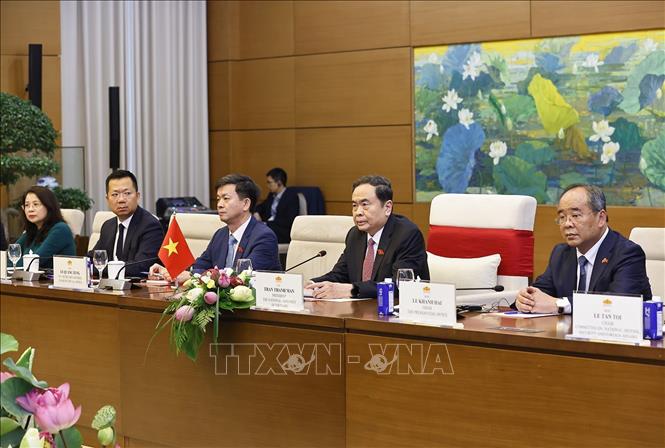 Chủ tịch Quốc hội Trần Thanh Mẫn hội kiến Tổng thống Lithuania Gitanas Nauseda- Ảnh 3. Chủ tịch Quốc hội Trần Thanh Mẫn hội kiến Tổng thống Lithuania Gitanas Nauseda- Ảnh 3.