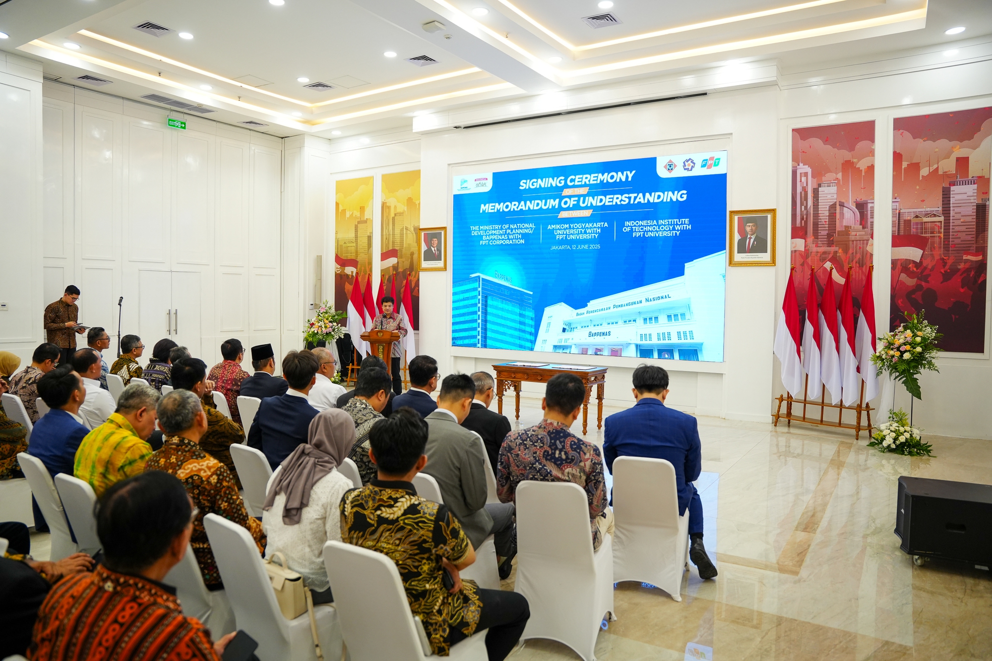 FPT hợp tác với Bappenas và 5 Đại học của Indonesia- Ảnh 2. FPT hợp tác với Bappenas và 5 Đại học của Indonesia- Ảnh 2.