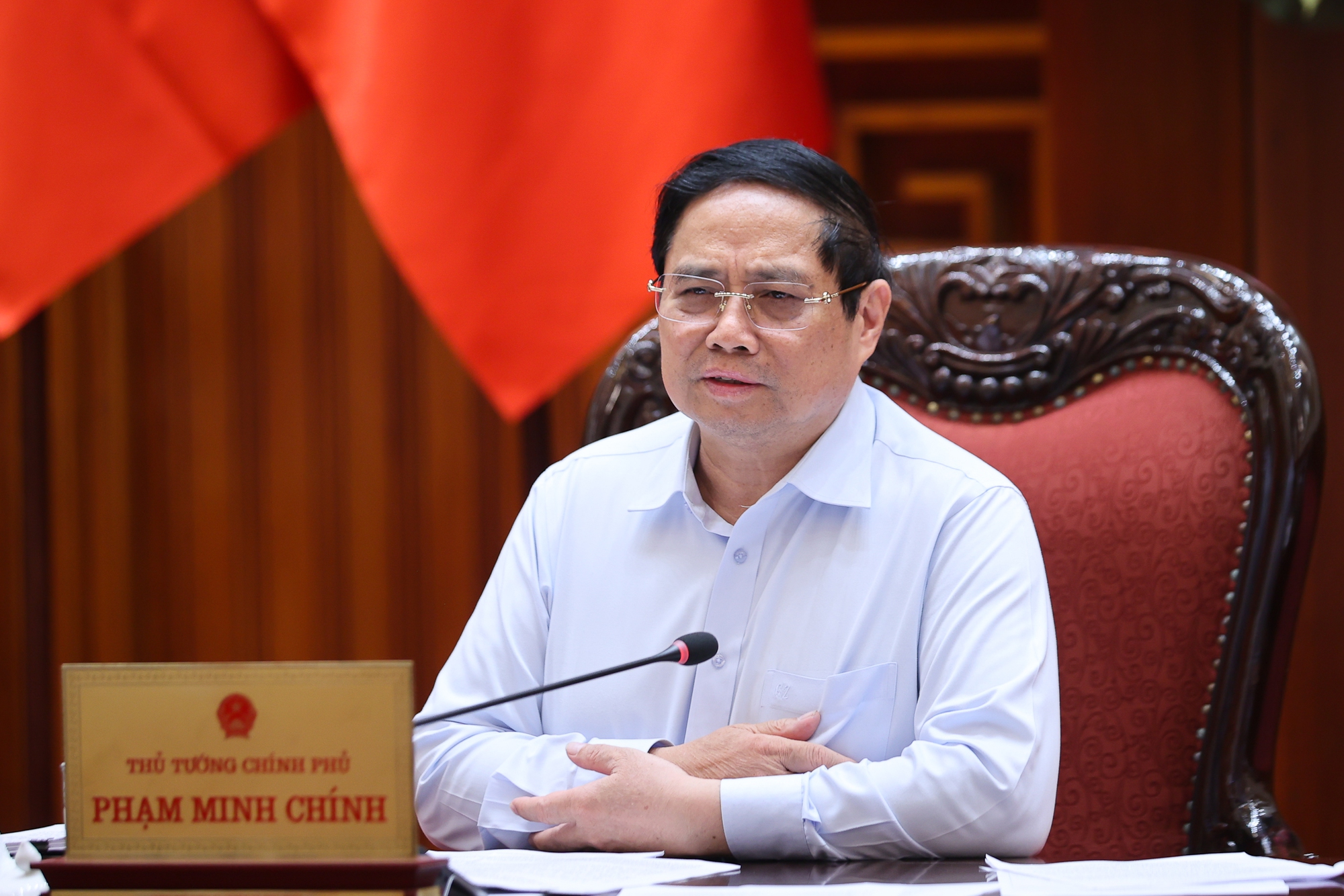 Thủ tướng chủ trì cuộc họp Thường trực Chính phủ về 4 dự án, hồ sơ luật- Ảnh 1. Thủ tướng chủ trì cuộc họp Thường trực Chính phủ về 4 dự án, hồ sơ luật- Ảnh 1.