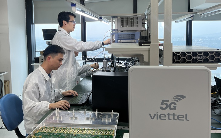 Trạm thu phát gốc 5G đạt giải Tuổi trẻ sáng tạo trong Quân đội- Ảnh 1. Trạm thu phát gốc 5G đạt giải Tuổi trẻ sáng tạo trong Quân đội- Ảnh 1.