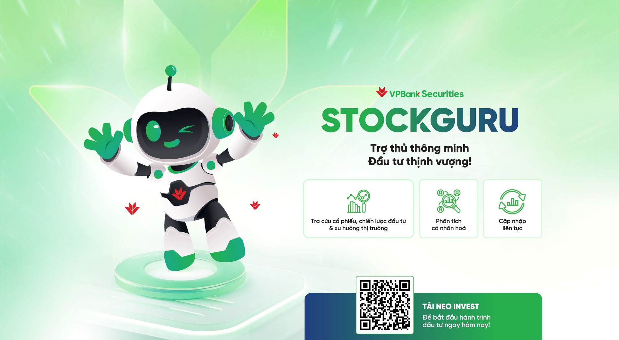 VPBankS 'bắt tay' Fintech AI: Đưa StockGuru trở thành 'trợ lý ảo' đầu tư chứng khoán
- Ảnh 2. VPBankS 'bắt tay' Fintech AI: Đưa StockGuru trở thành 'trợ lý ảo' đầu tư chứng khoán
- Ảnh 2.