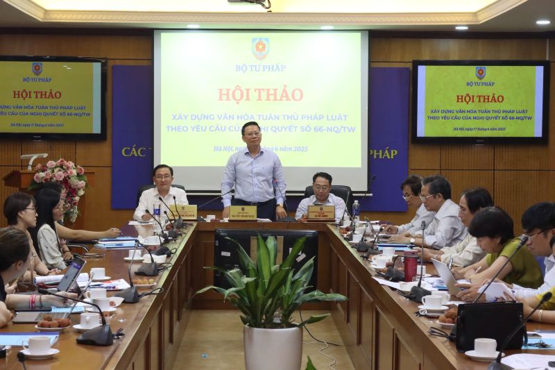 Xây dựng văn hóa tuân thủ pháp luật theo yêu cầu của Nghị quyết số 66- Ảnh 1. Xây dựng văn hóa tuân thủ pháp luật theo yêu cầu của Nghị quyết số 66- Ảnh 1.