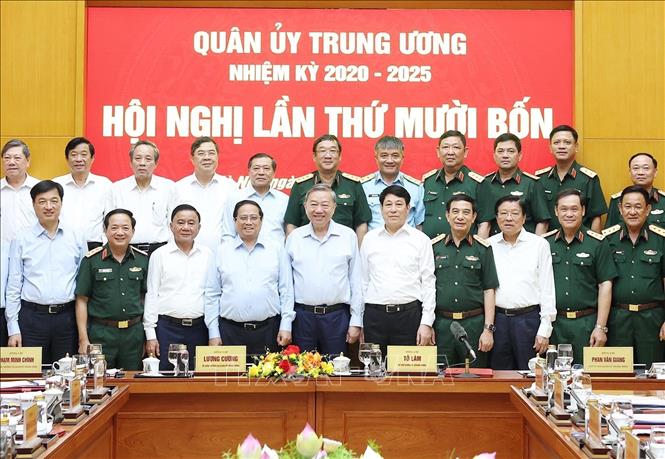 Tổng Bí thư Tô Lâm chủ trì Hội nghị Quân ủy Trung ương lần thứ 14- Ảnh 4. Tổng Bí thư Tô Lâm chủ trì Hội nghị Quân ủy Trung ương lần thứ 14- Ảnh 4.