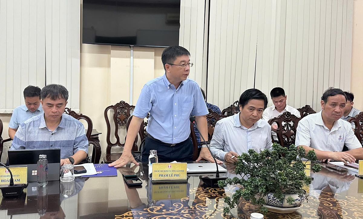 ای وی این این پی ٹی نے ڈونگ تھاپ صوبے کے ساتھ فوری پاور ٹرانسمیشن پروجیکٹ کی تعیناتی کے لیے تعاون کیا - تصویر 2۔ EVNNPT phối hợp với tỉnh Đồng Tháp triển khai dự án truyền tải điện cấp bách- Ảnh 2.