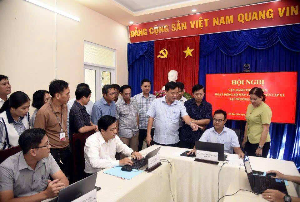 Bạc Liêu vận hành thử nghiệm 7 xã, phường mới- Ảnh 1. Bạc Liêu vận hành thử nghiệm 7 xã, phường mới- Ảnh 1.