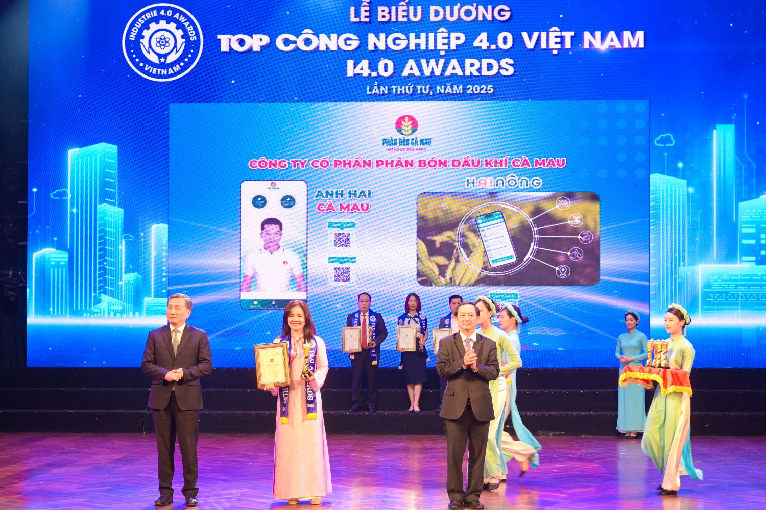 PVCFC đạt 2 giải thưởng tại Industrie 4.0 Awards 2025- Ảnh 1. PVCFC đạt 2 giải thưởng tại Industrie 4.0 Awards 2025- Ảnh 1.