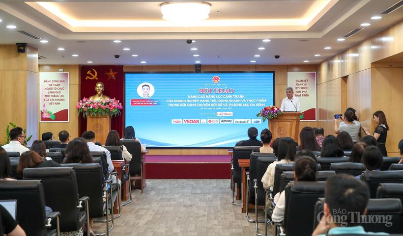 Tăng sức cạnh tranh cho doanh nghiệp hàng tiêu dùng nhanh trong kỷ nguyên số- Ảnh 1. Tăng sức cạnh tranh cho doanh nghiệp hàng tiêu dùng nhanh trong kỷ nguyên số- Ảnh 1.